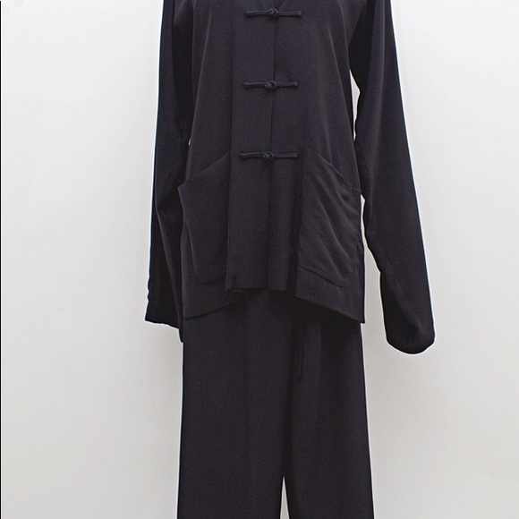 SHANGHAI TANG SILK PANTSUIT, - Picture 6 of 8